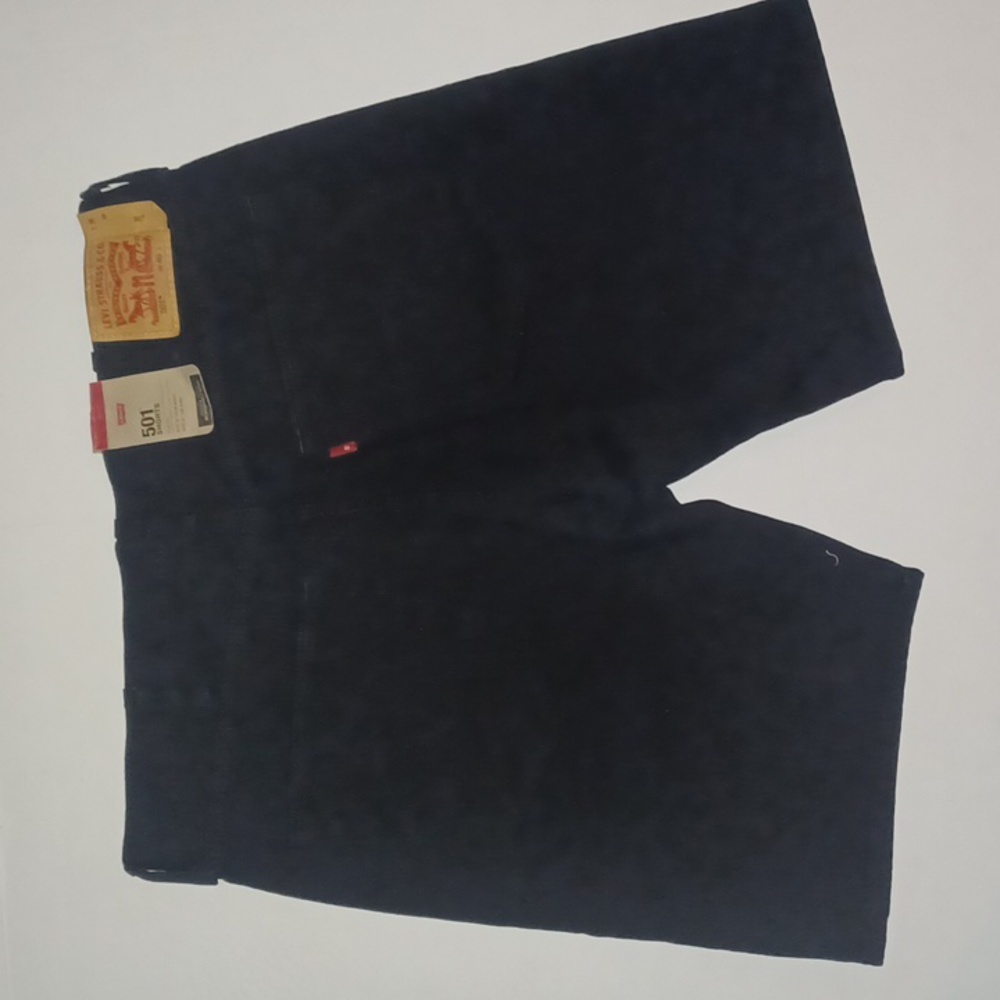 Levi's 501 Button-Fly Shorts Black NWT